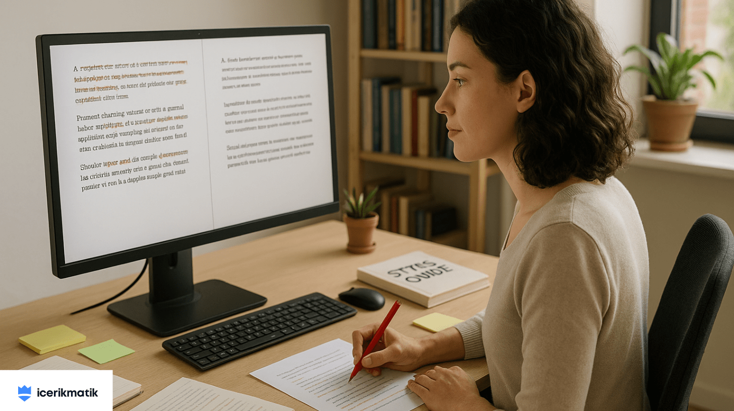 Kendi İçeriğinin Editörü Ol: 7 Adımda Kendi İçeriğini Eleştirmenin Yolları